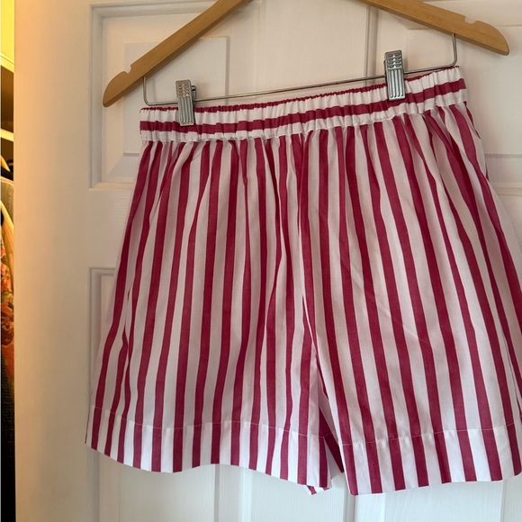 Sézane Nicolo Shorts Ecru Pink Size 6 Medium - Picture 3 of 7